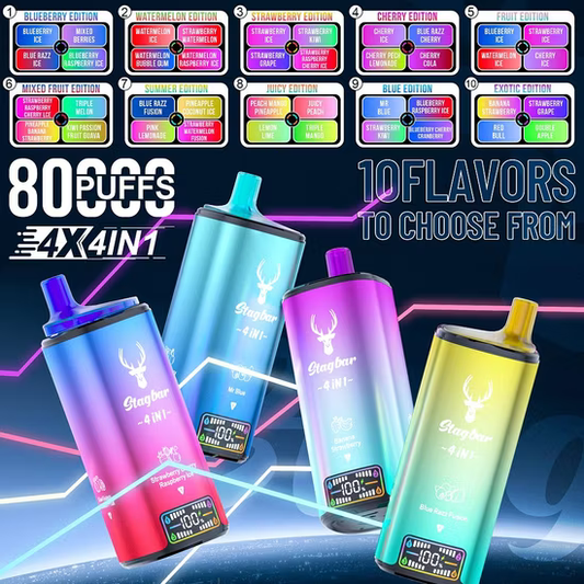 Vape Stag Bar 4in1 80k